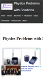 Mobile Screenshot of problemsphysics.com